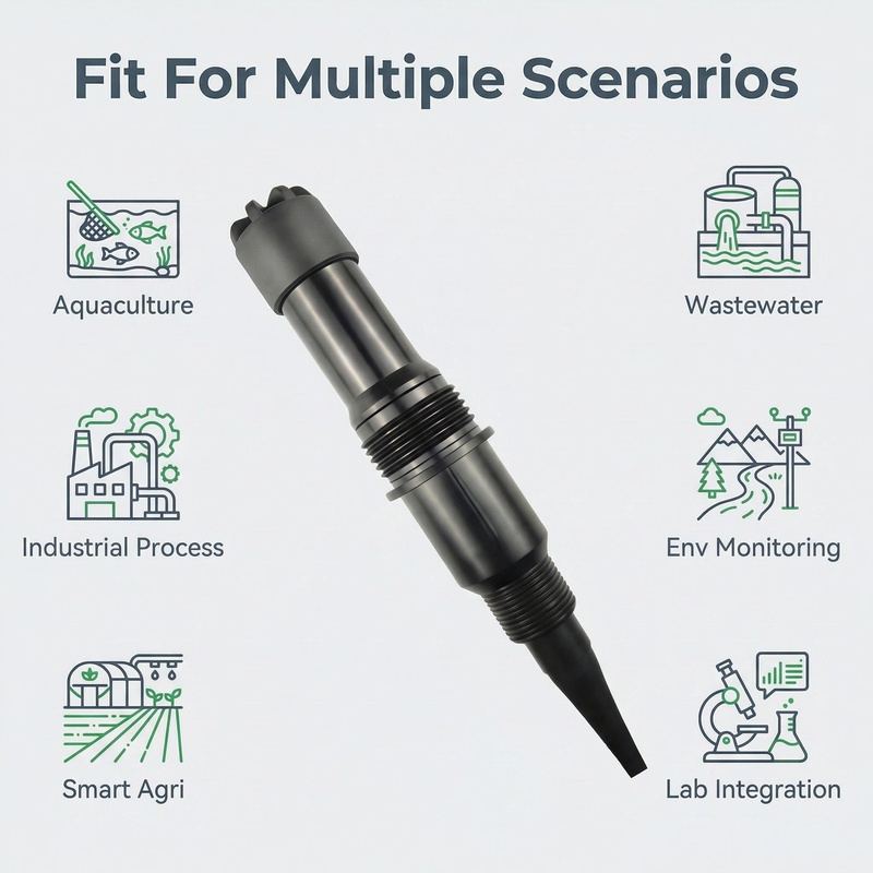 OHTS1031 sensor wide application coverage for aquaculture wastewater industrial process environmental monitoring smart agriculture and laboratory integration