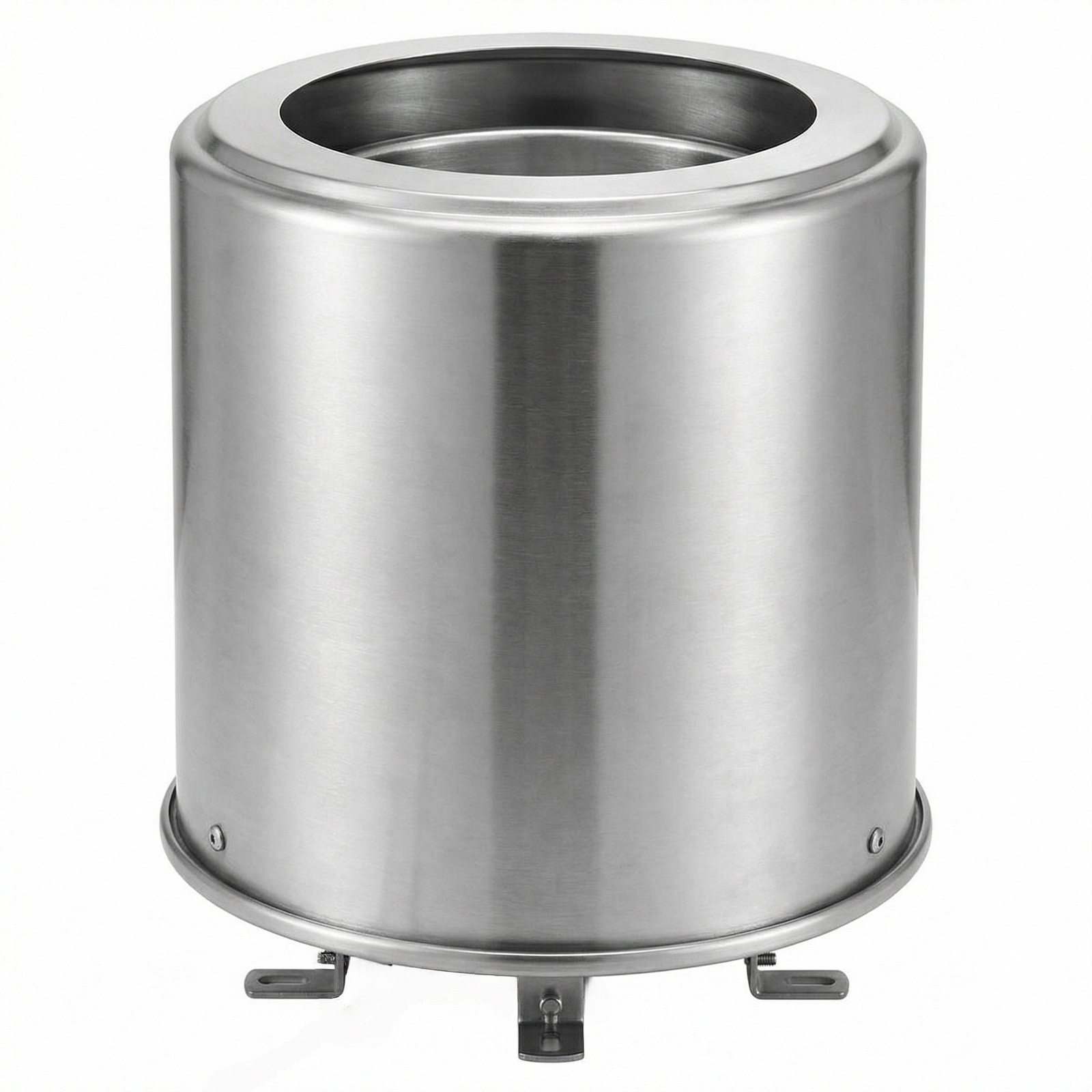 OHTS1098 Evaporation Transmitter main product view with 304 stainless steel cylindrical body and mounting brackets on white background