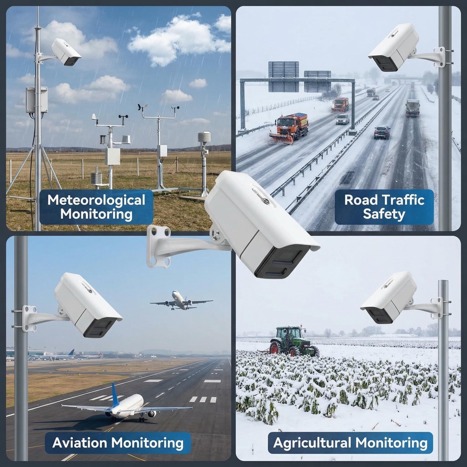 OHTS1122 Laser Snow Depth Transmitter - Multiple Application Fields Including Meteorology Traffic Aviation and Agriculture